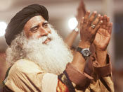 “One moment of absolute gratitude can transform your whole life. —Sadhguru”