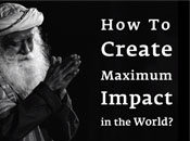 How To Create Maximum Impact in the World